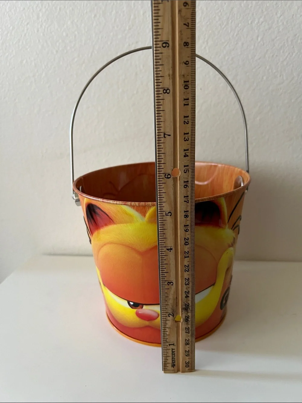 Garfield Movie Collectable Bucket Odie and Garfield